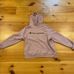 Champion Light Pink Pullover Hoodie